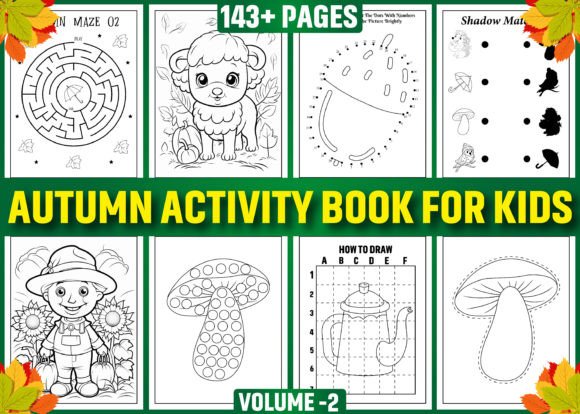 Autumn Activity Book for Kids Volume - 2: A Season of Creative Discovery