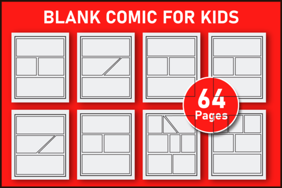 Comic Blank Pages for Kids: Unleashing Endless Storytelling Possibilities