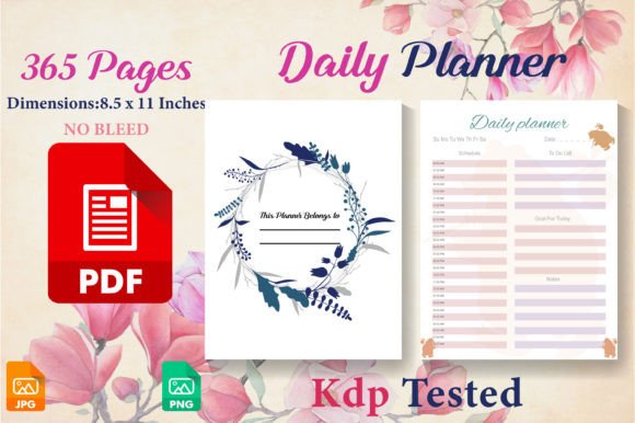 Crafting a Professional Daily Planner for KDP Interior: A Complete Guide for Publishers