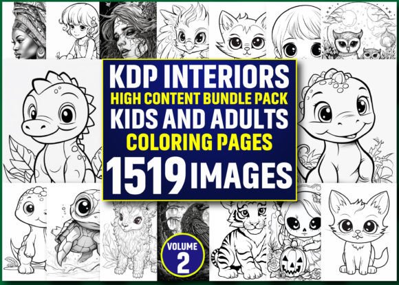 Evaluating the KDP Interior Bundle Pack Volume 2 for Your Coloring Book Publishing