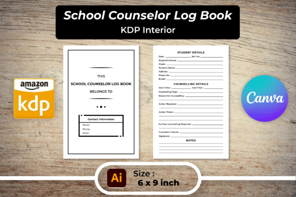 Maximizing School Counseling Efficiency with the School Counselor Log Book - KDP Interior