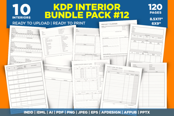 Streamline Your Publishing with the KDP Interior Bundle Pack 12