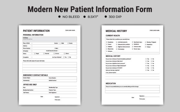 Streamlining Healthcare Documentation with a Modern Patient Information Form