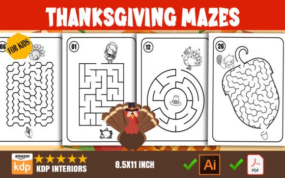 The Rise of Niche Activity Books: Why Thanksgiving Mazes Pages for Kids Are Transforming KDP Portfolios