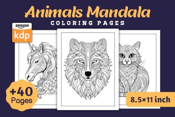 Turning Animal Mandala Coloring Pages into a KDP Bestseller